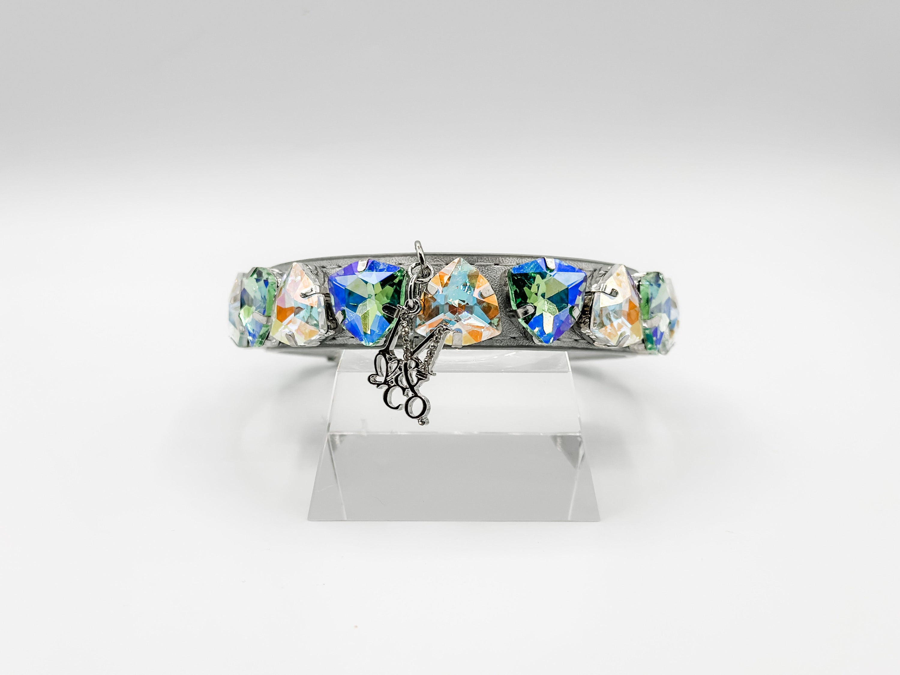 Trillion Gem Necklace: Ocean Love