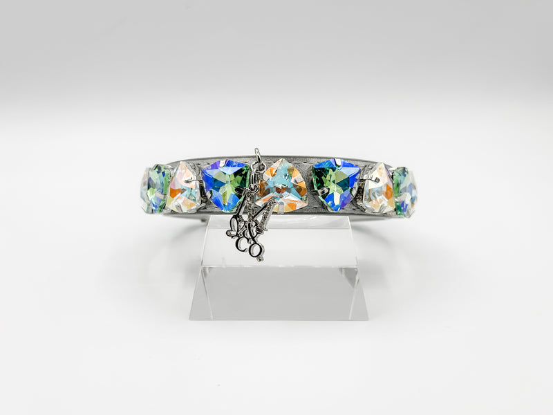 Trillion Gem Necklace: Ocean Love