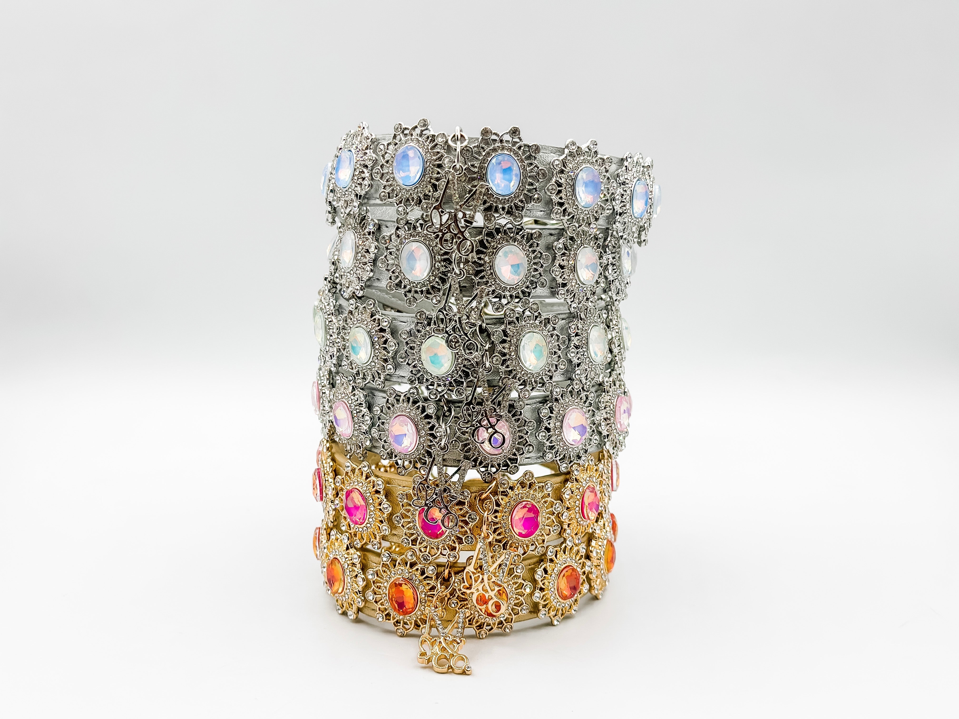 Formal Affair:  Gem Necklace Bundle of 6