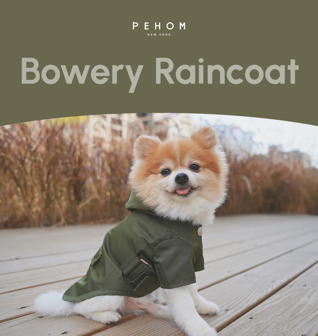 Bowery Raincoat-Green