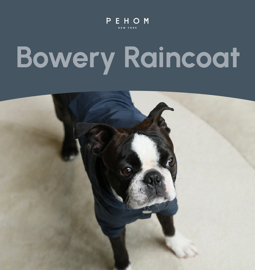 Bowery Raincoat-Blue