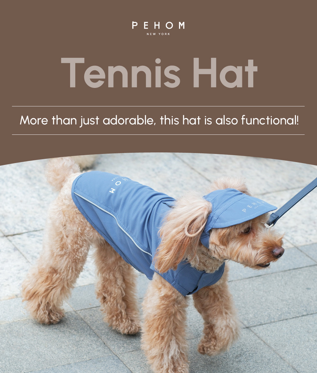 Tennis Hat-Blue
