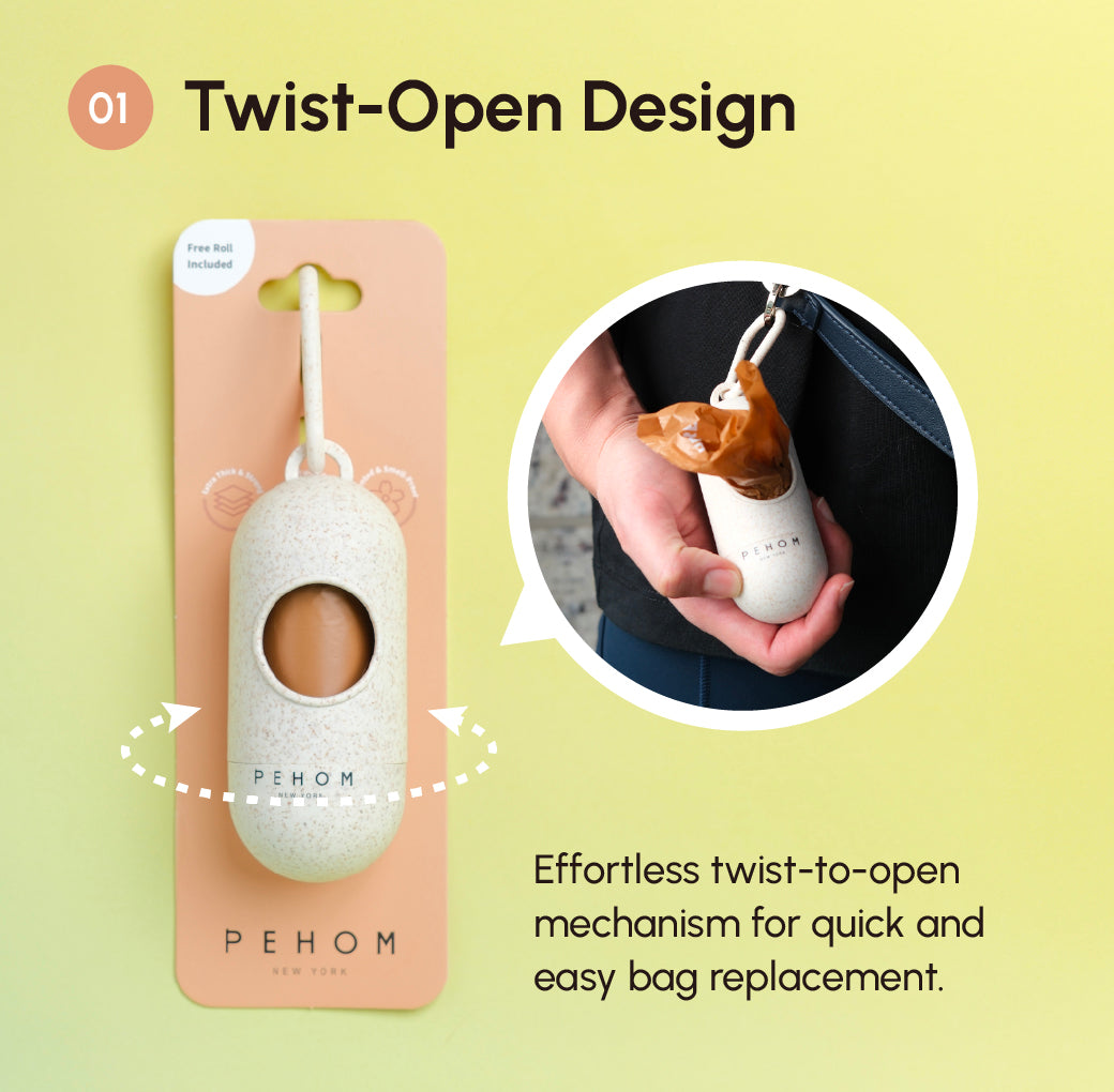 Poop Dispenser and Bags