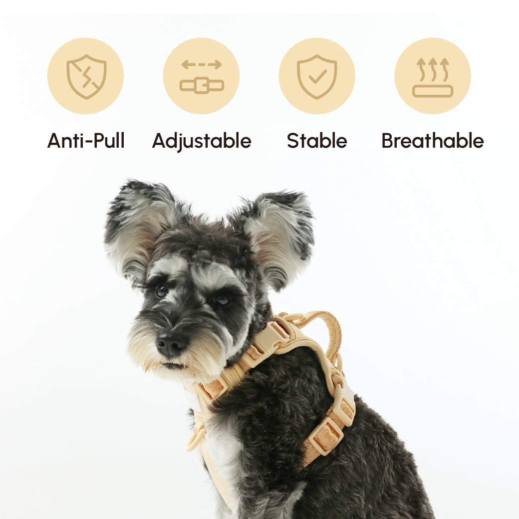 No Pull Active Pet Harness-Apricot