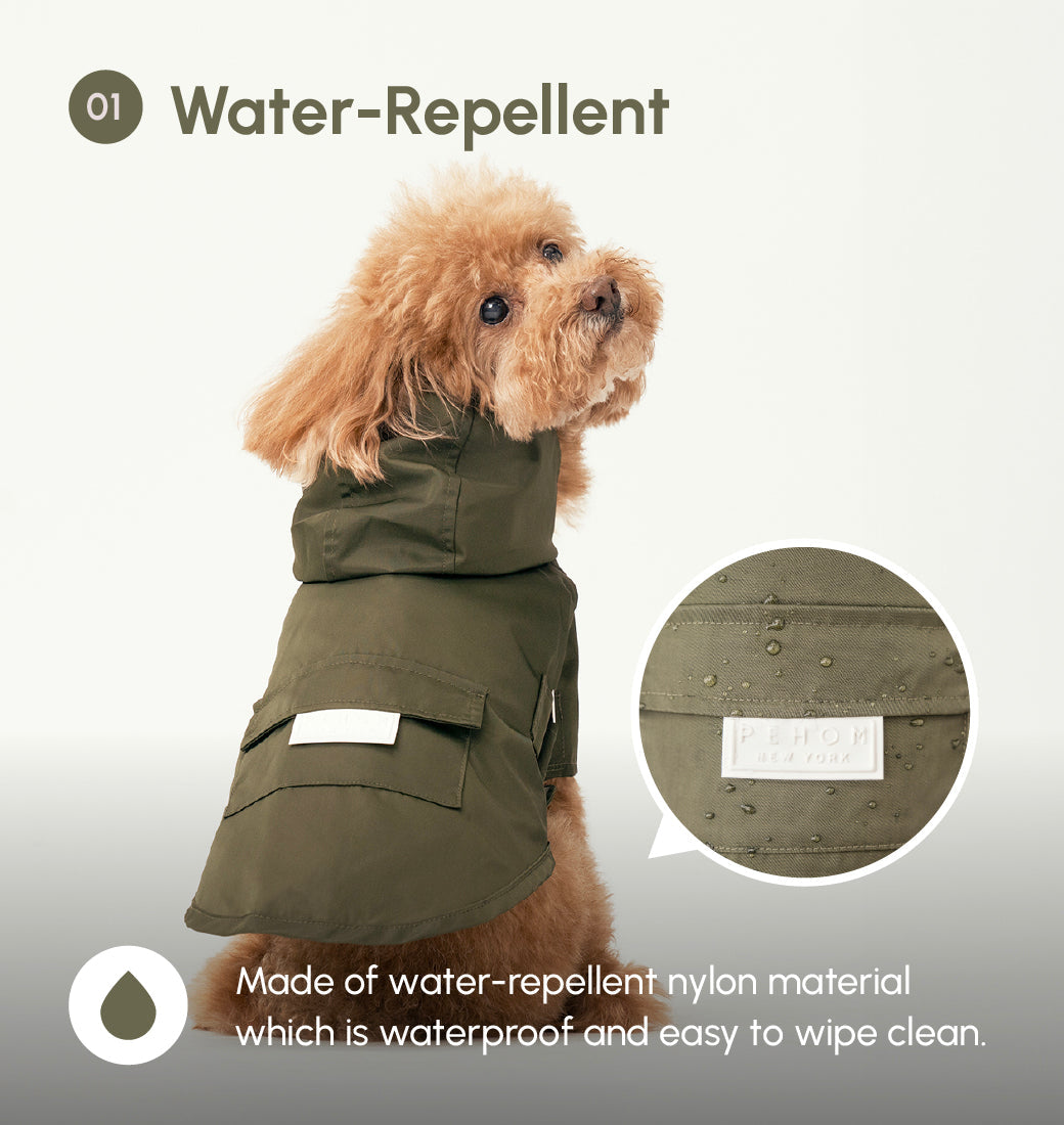 Bowery Raincoat-Green
