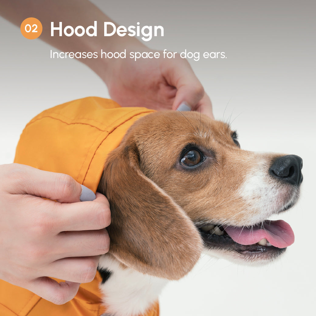 Bowery Raincoat-Orange