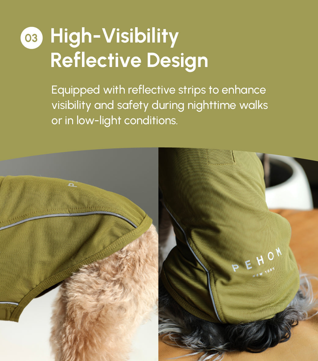 Chill Vest Shirt-Green | HT Animal Supply