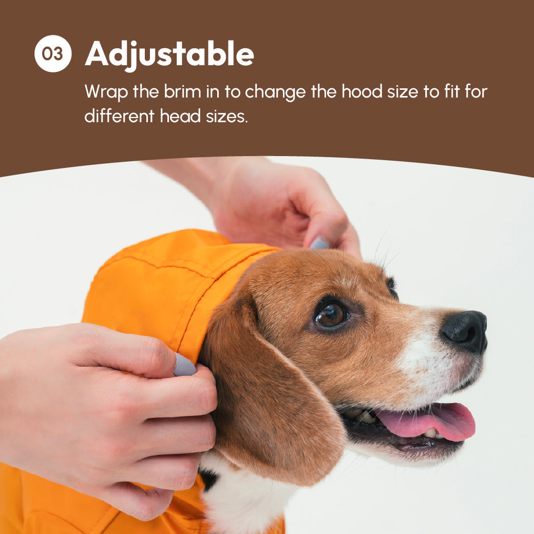 Tribeca Adjustable Velcro Raincoat-Choco