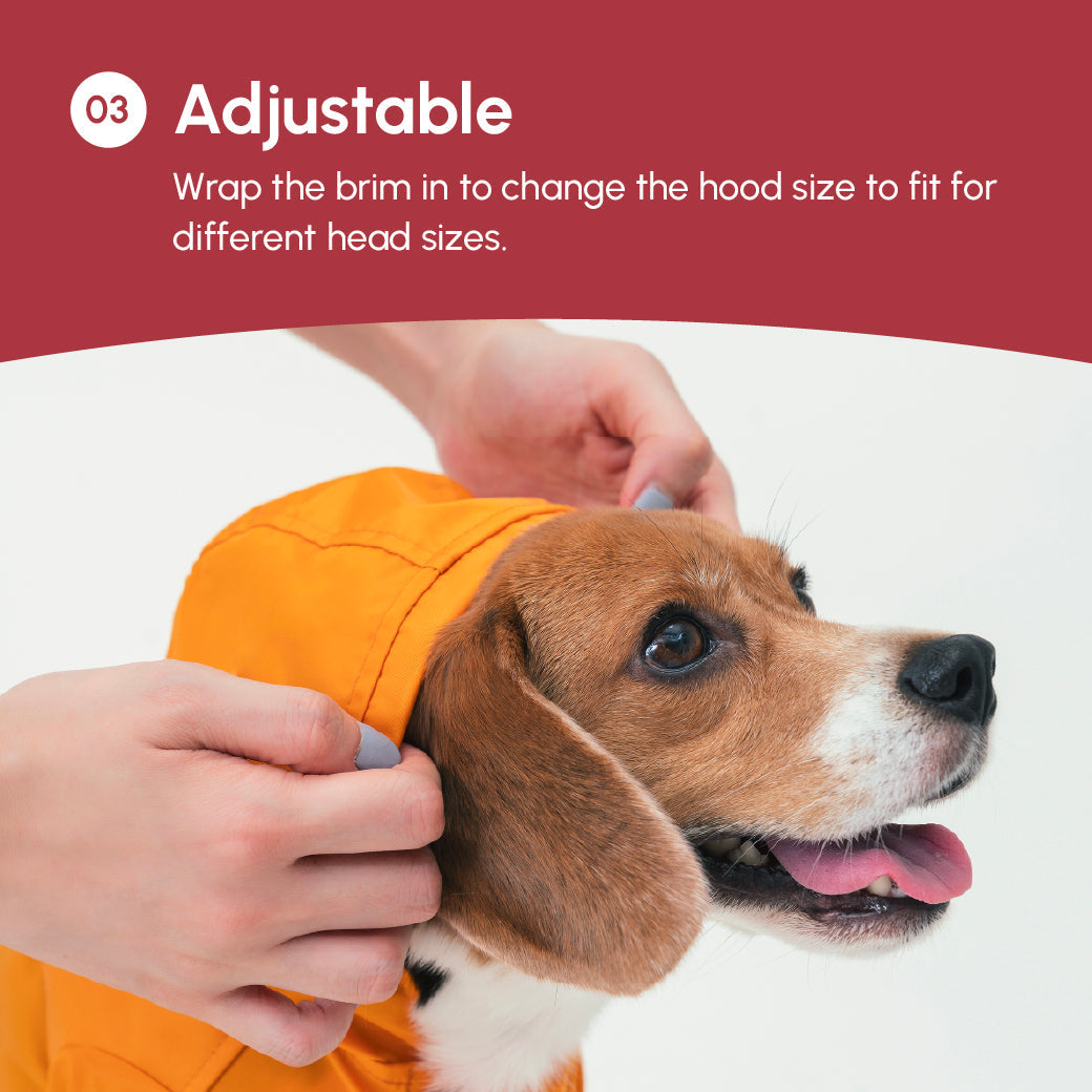Tribeca Adjustable Velcro Raincoat-Burgundy