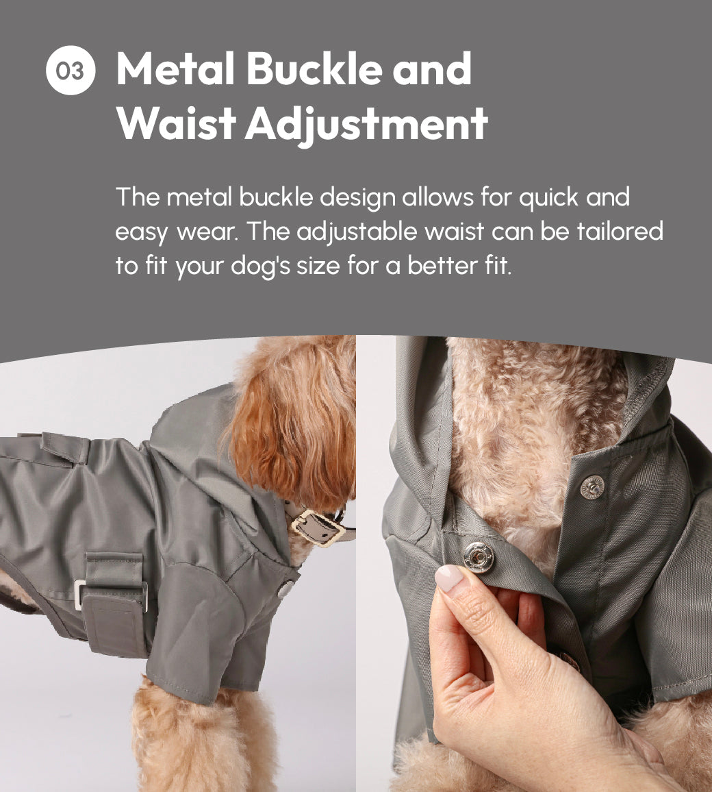 Bowery Raincoat-Gray