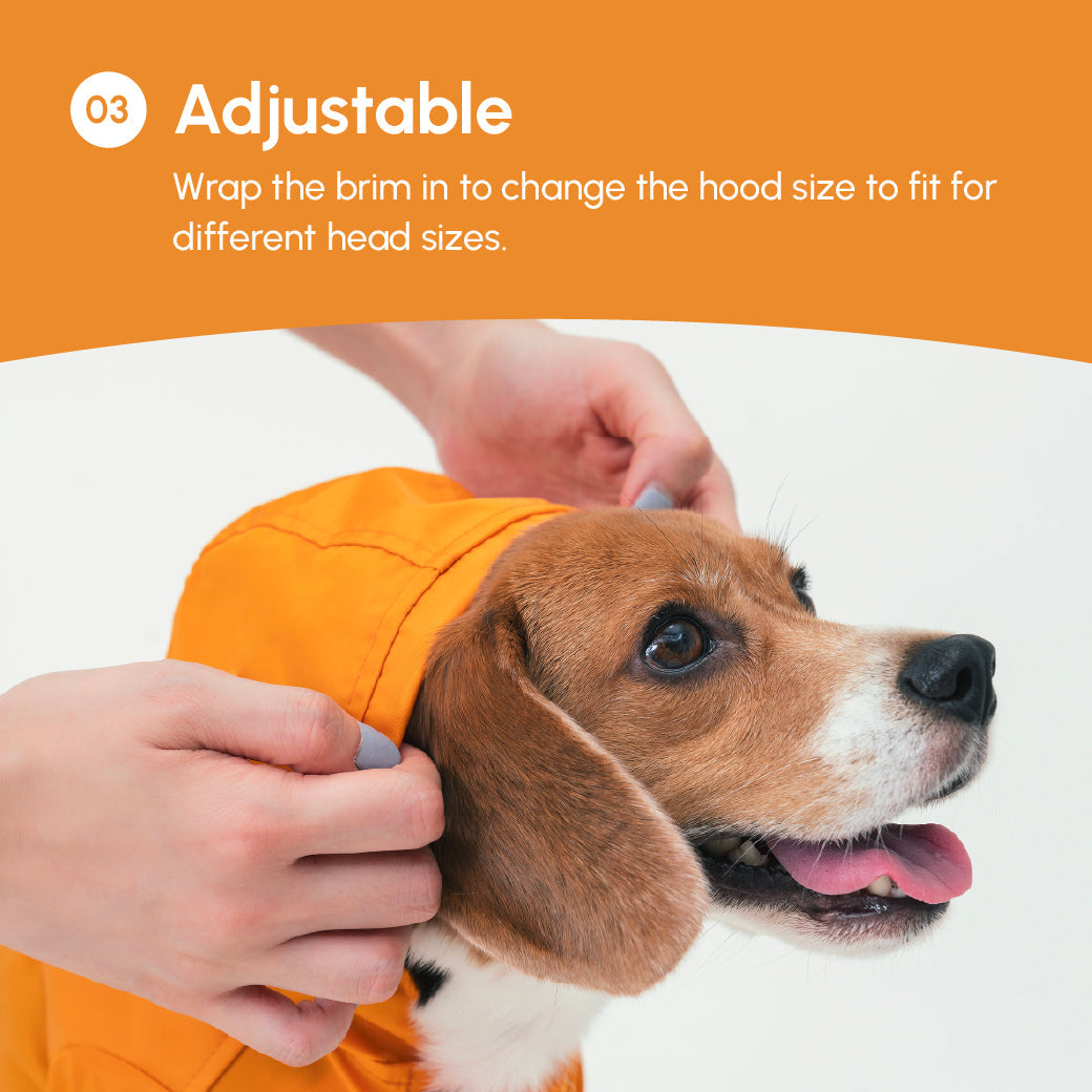 Tribeca Adjustable Velcro Raincoat-Egg Yolk