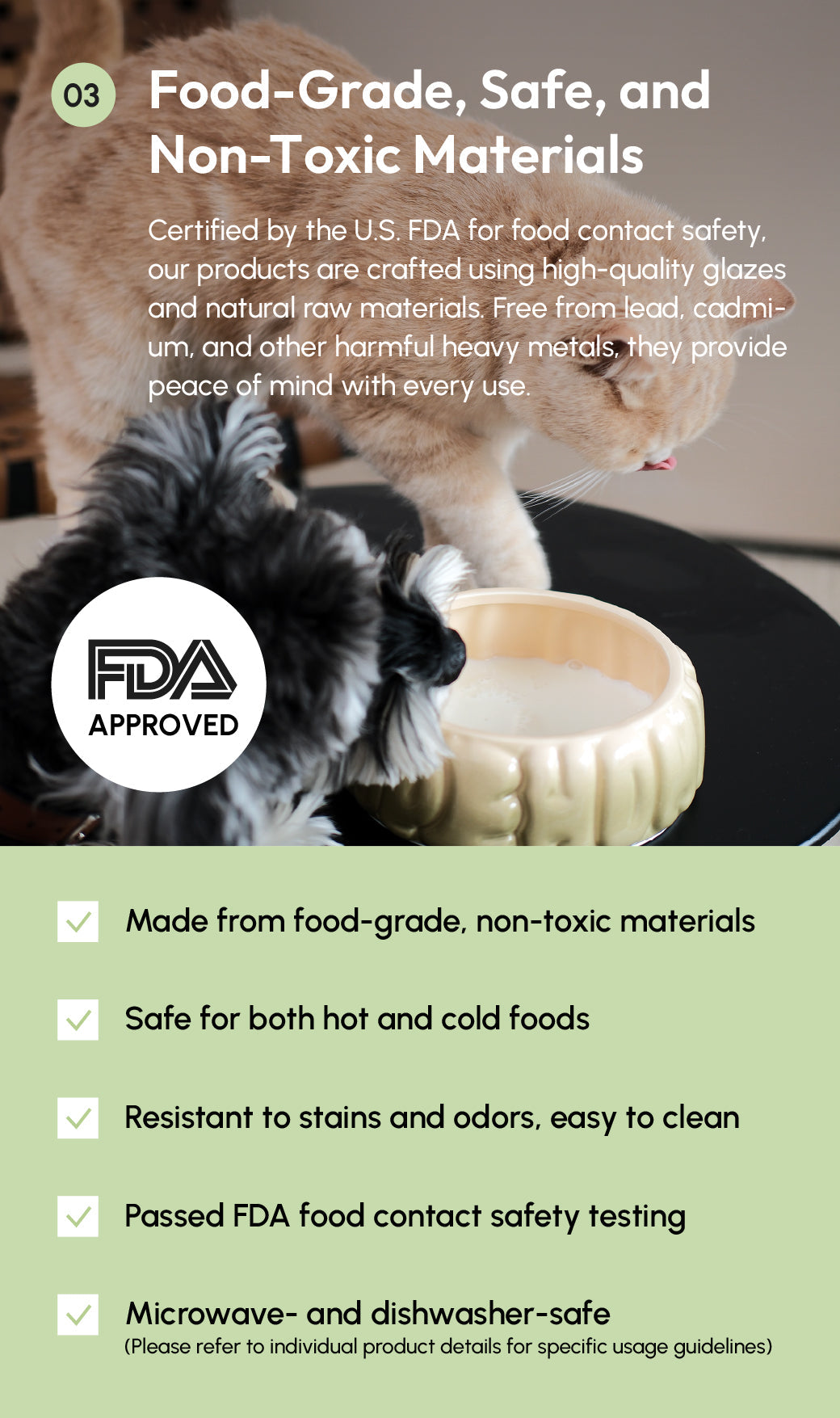 Puff Pet Bowl-Gradient Olive