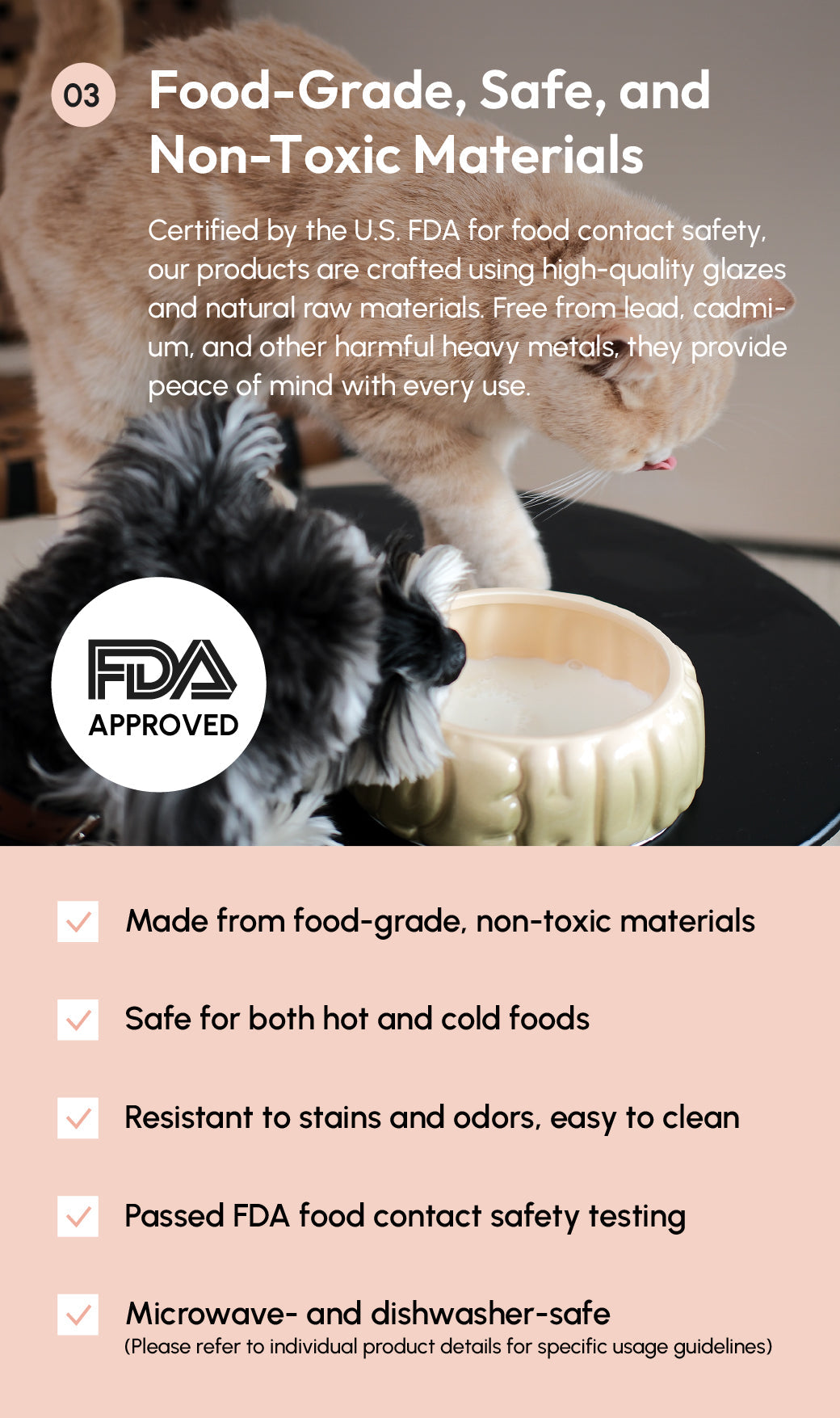 Puff Pet Bowl-Gradient Caramel