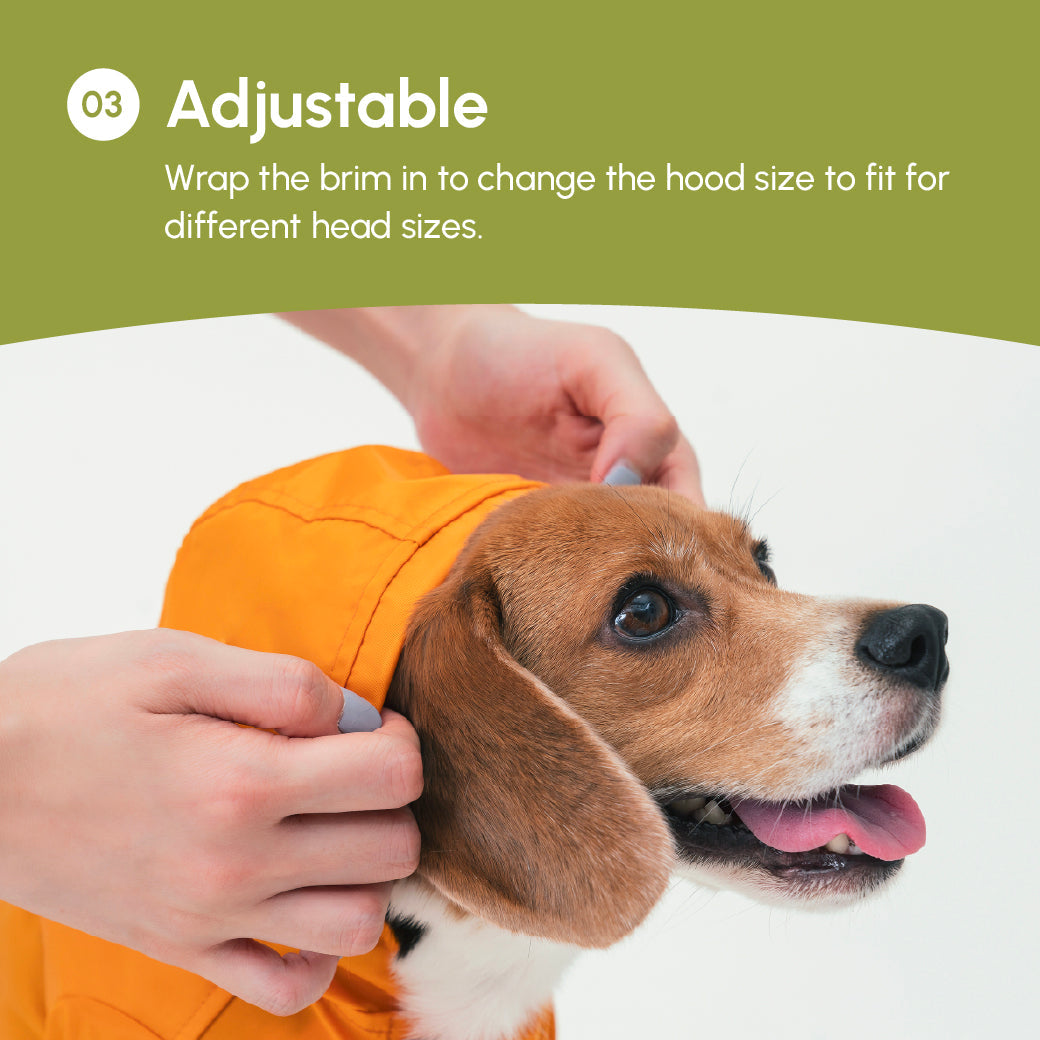 Tribeca Adjustable Velcro Raincoat-Olive