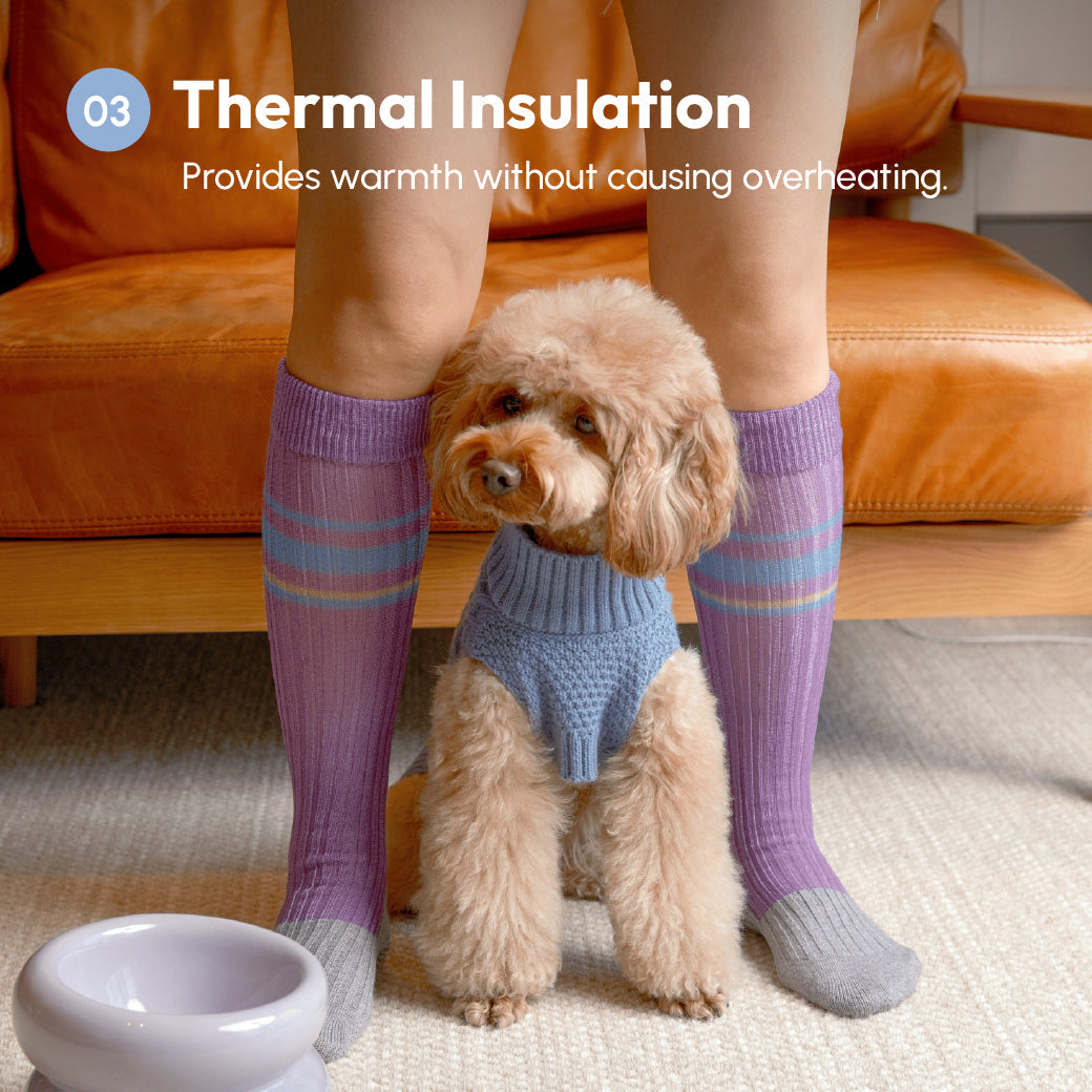 Pet Sweater Vest-Ice Blue