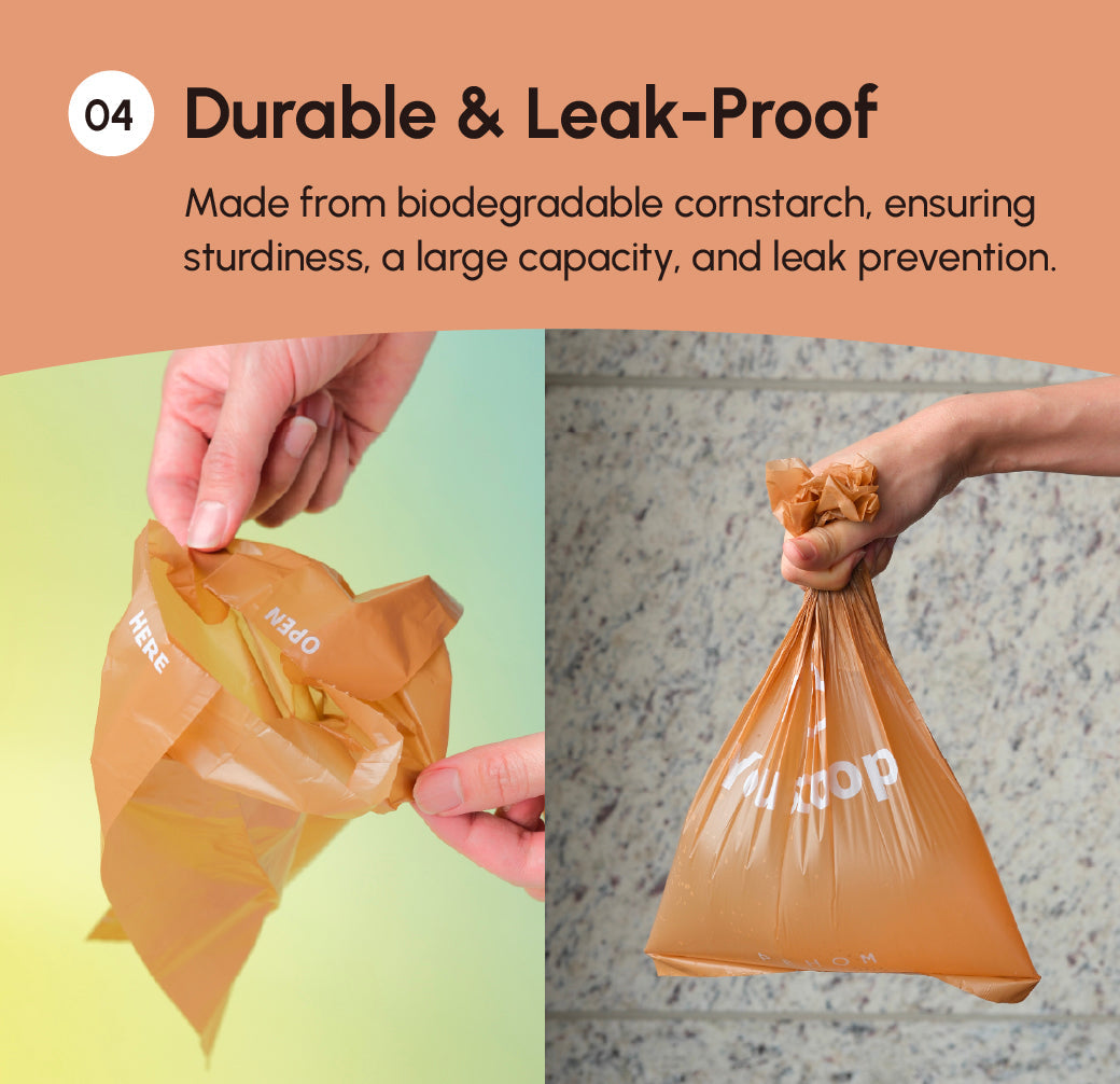 Poop Dispenser and Bags