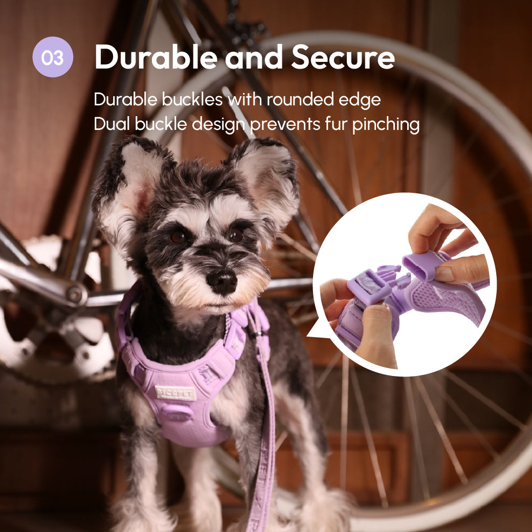 No Pull Active Pet Harness-Mint Purple