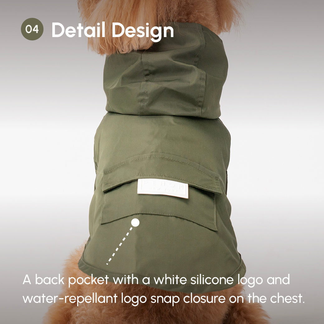 Bowery Raincoat-Green