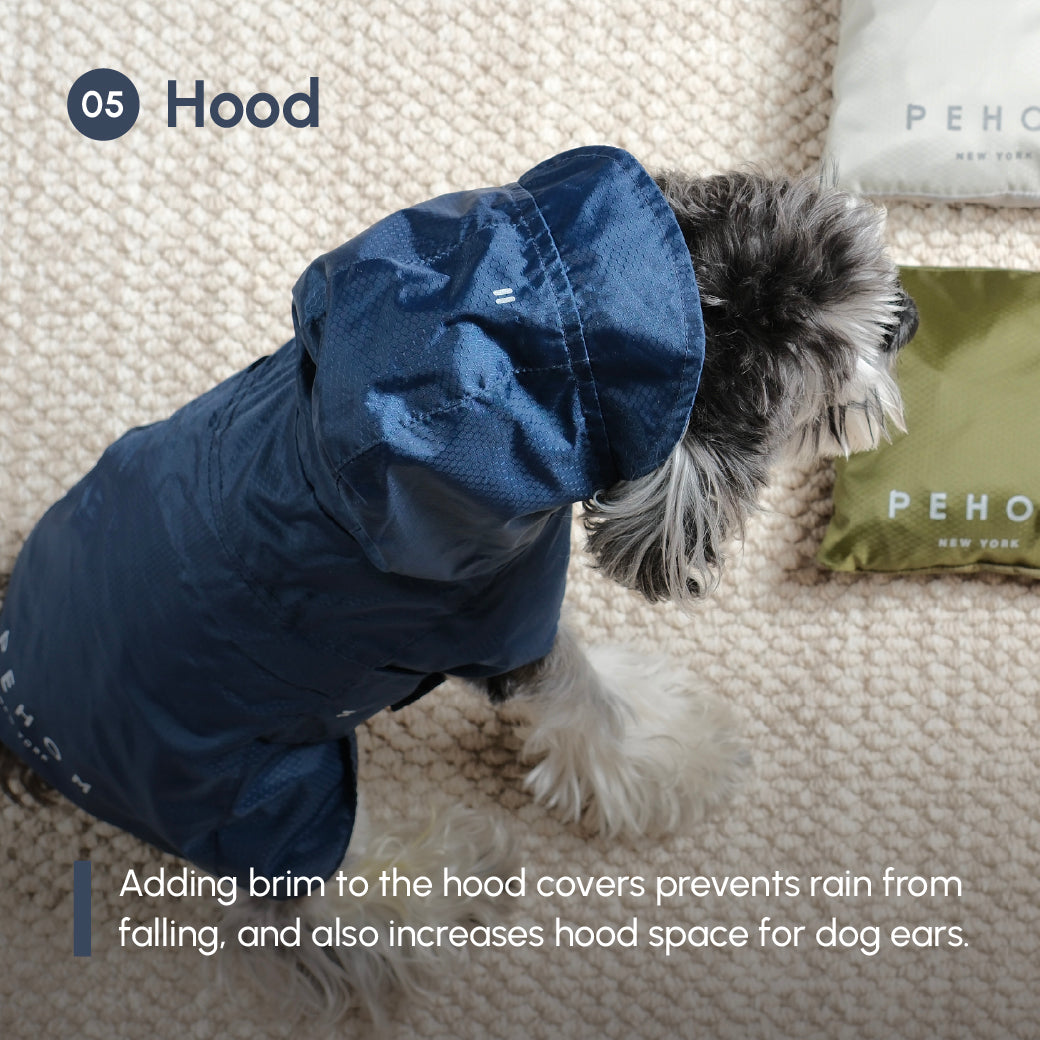 Capsule Raincoat-Blue