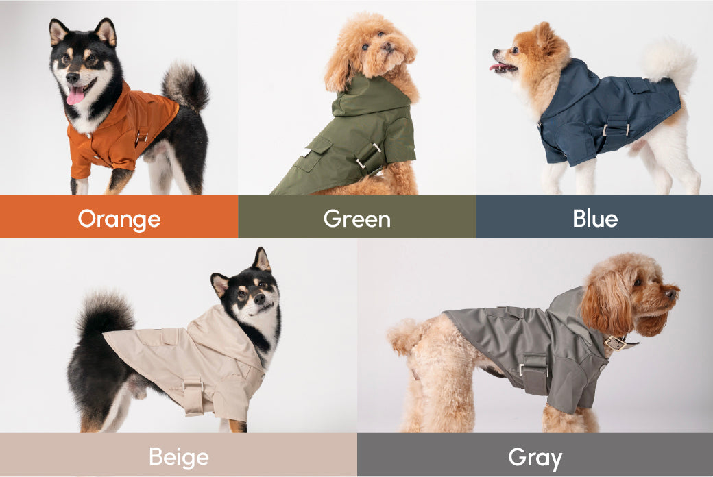 Bowery Raincoat-Orange