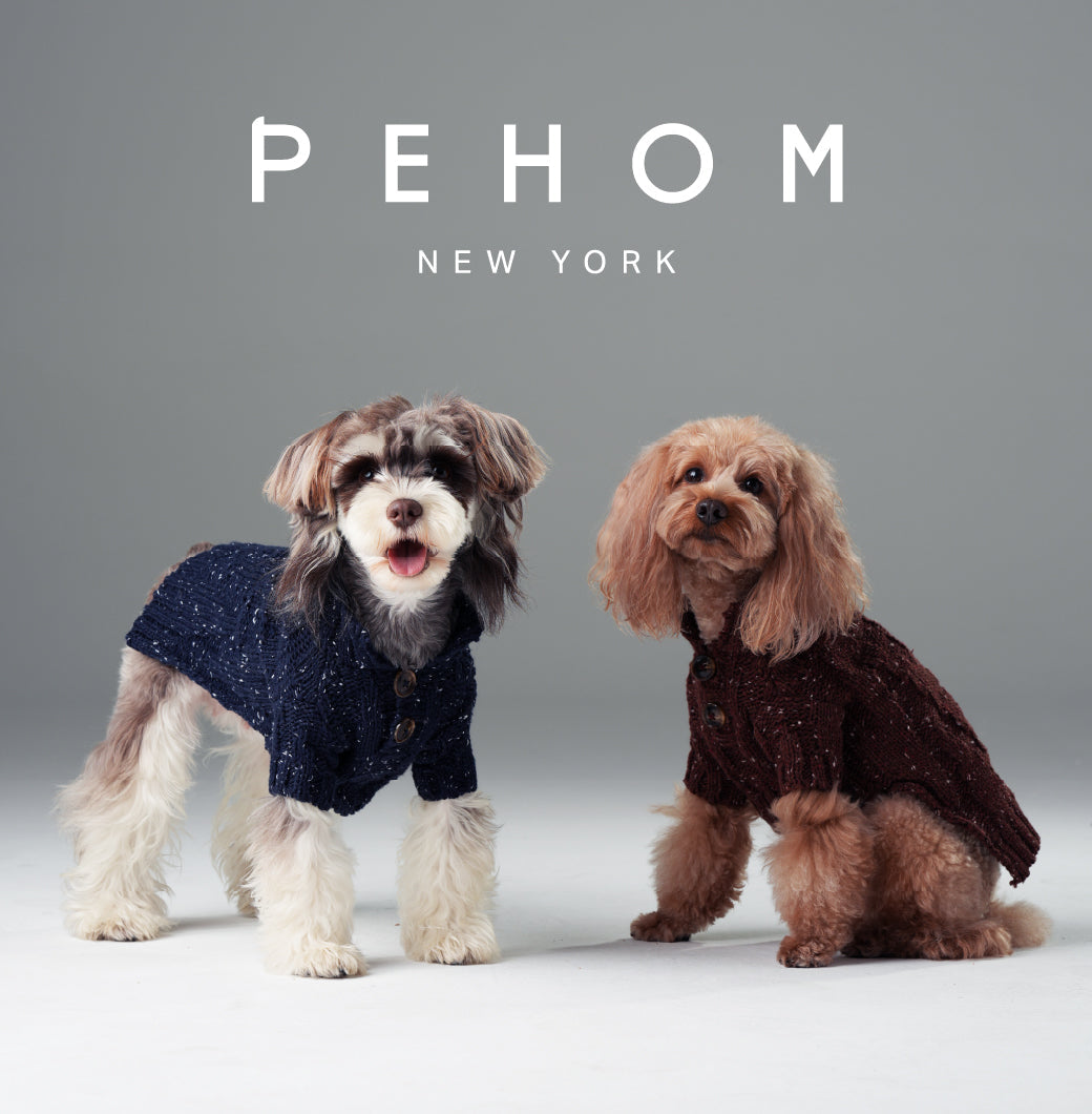 Glacier Pet Sweater-Navy