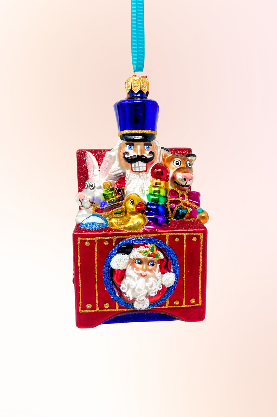 Eriks Toy Box Polish Glass Christmas Ornament