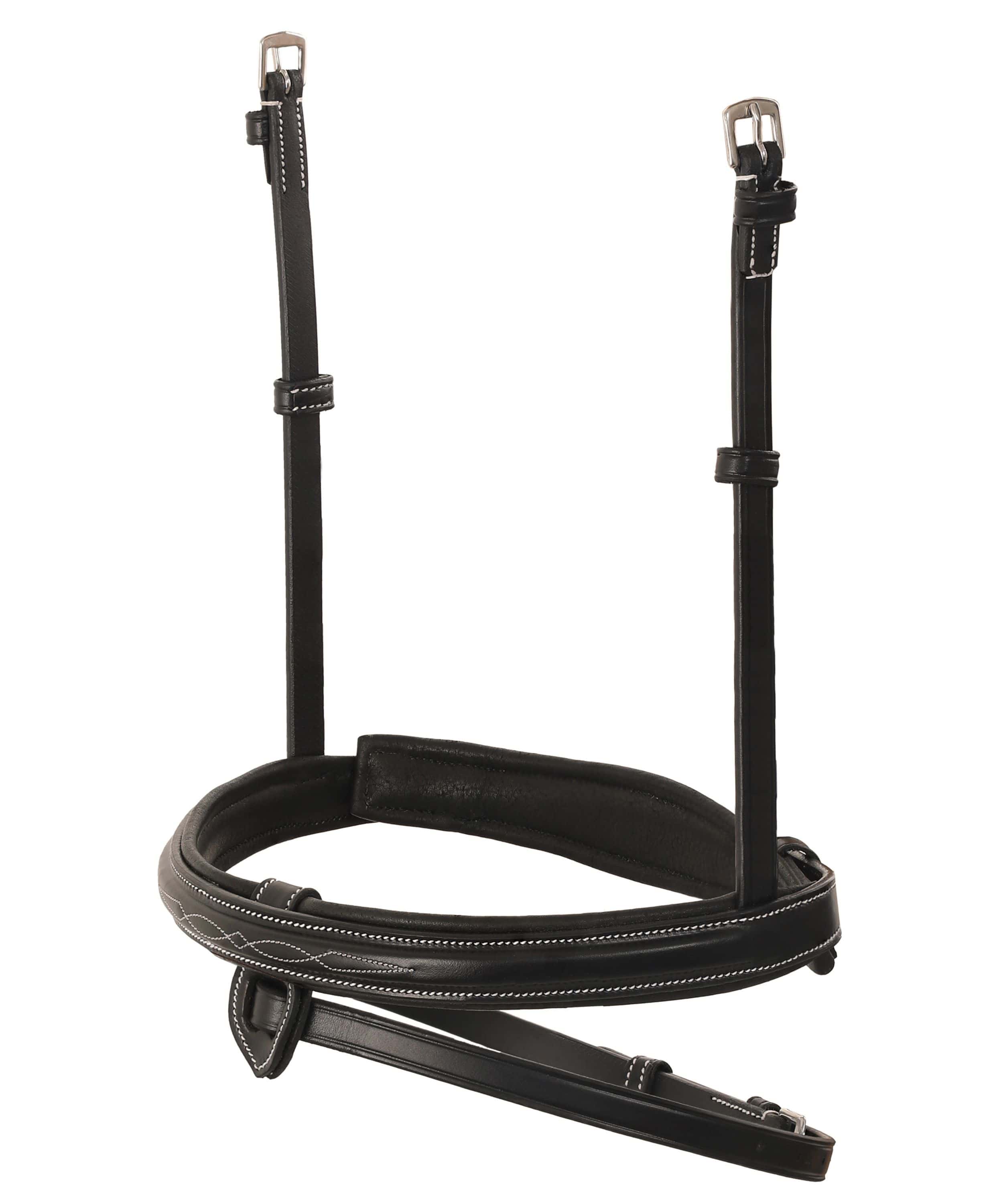 Replacement Noseband of ExionPro Designer Stitched Mono Crown Piece Snaffle Bridle - HT Animal Supply