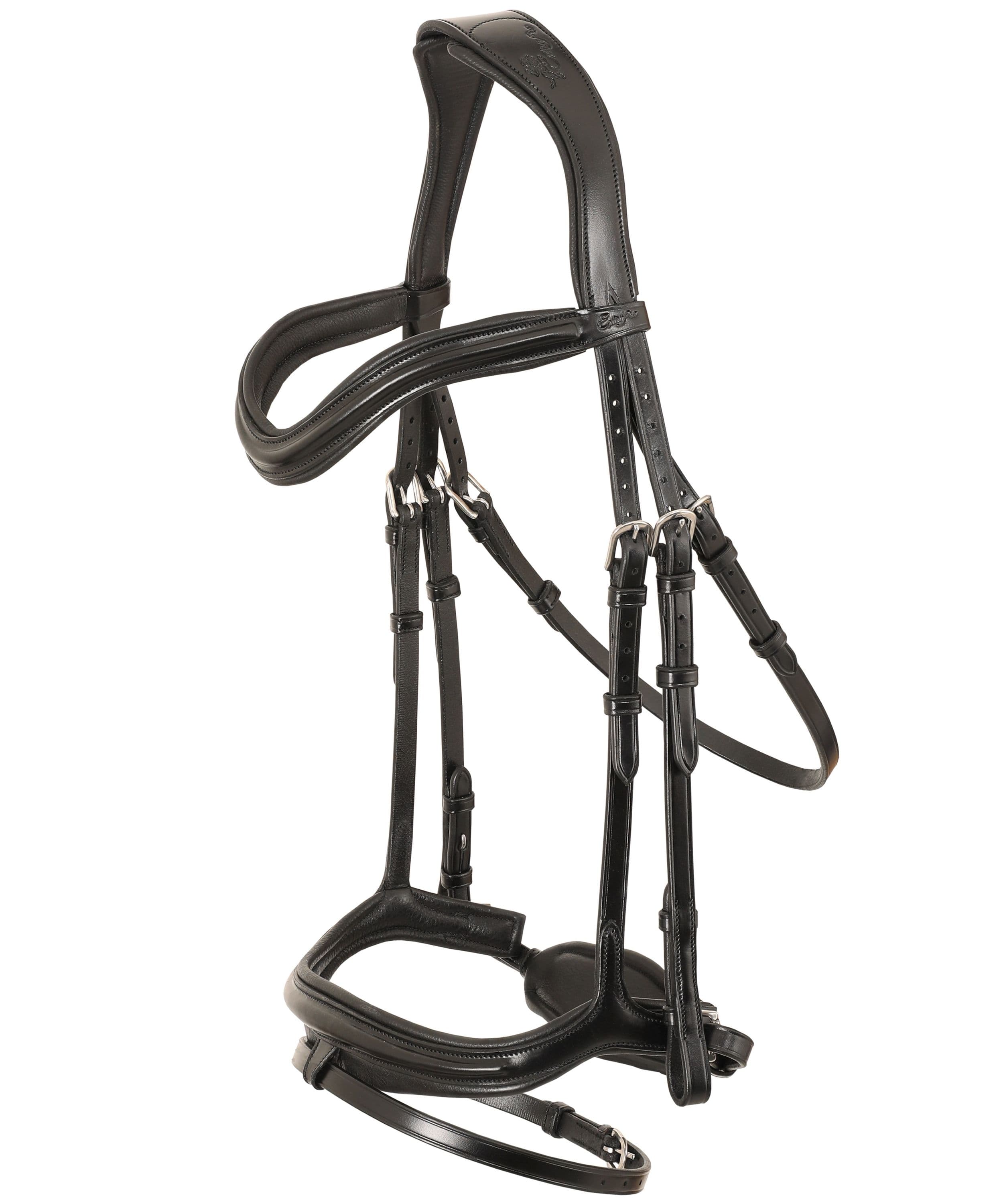 ExionPro Ursa Anatomic Dressage Bridle With Reins