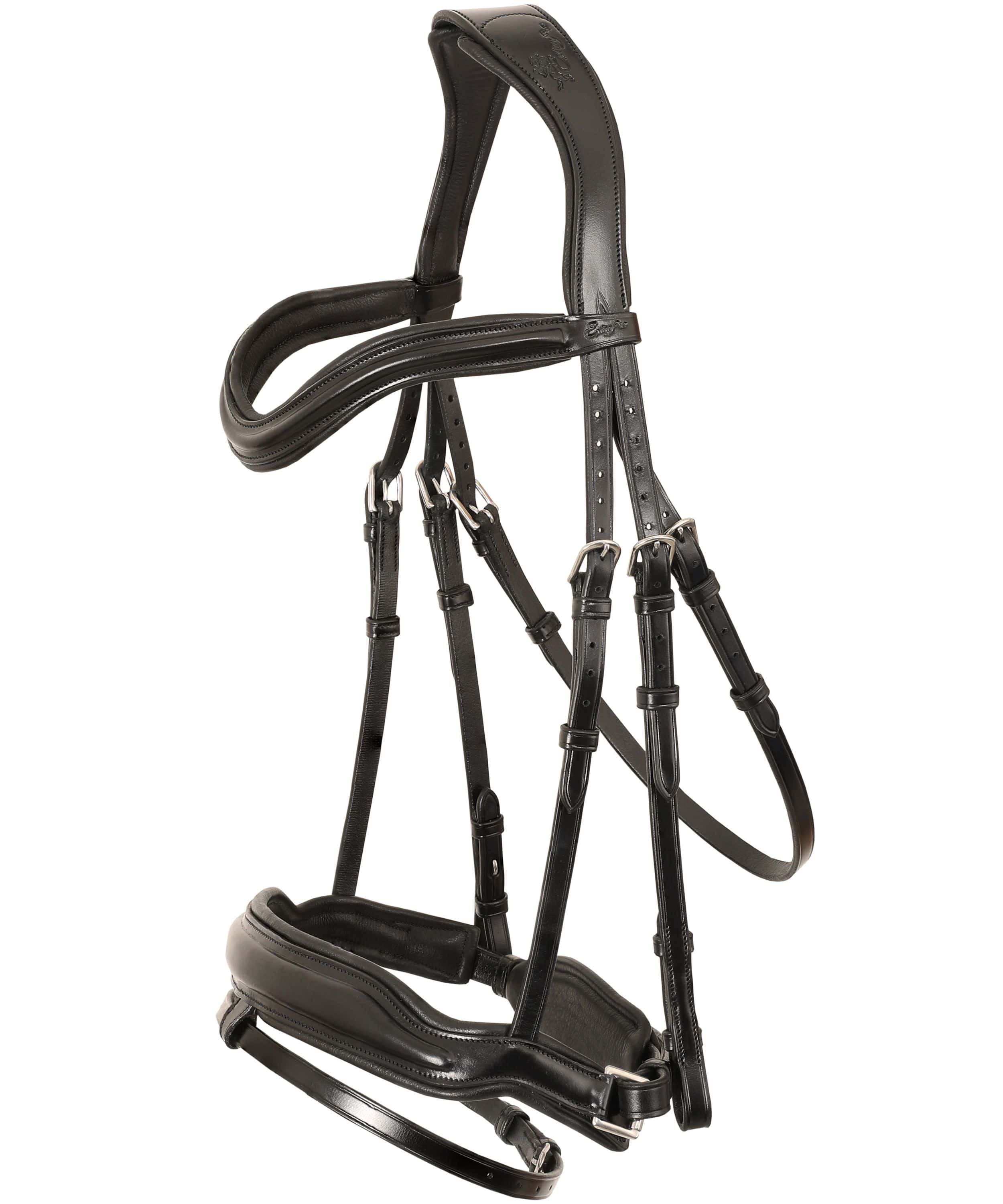 ExionPro Leo Dressage Bridle with Reins
