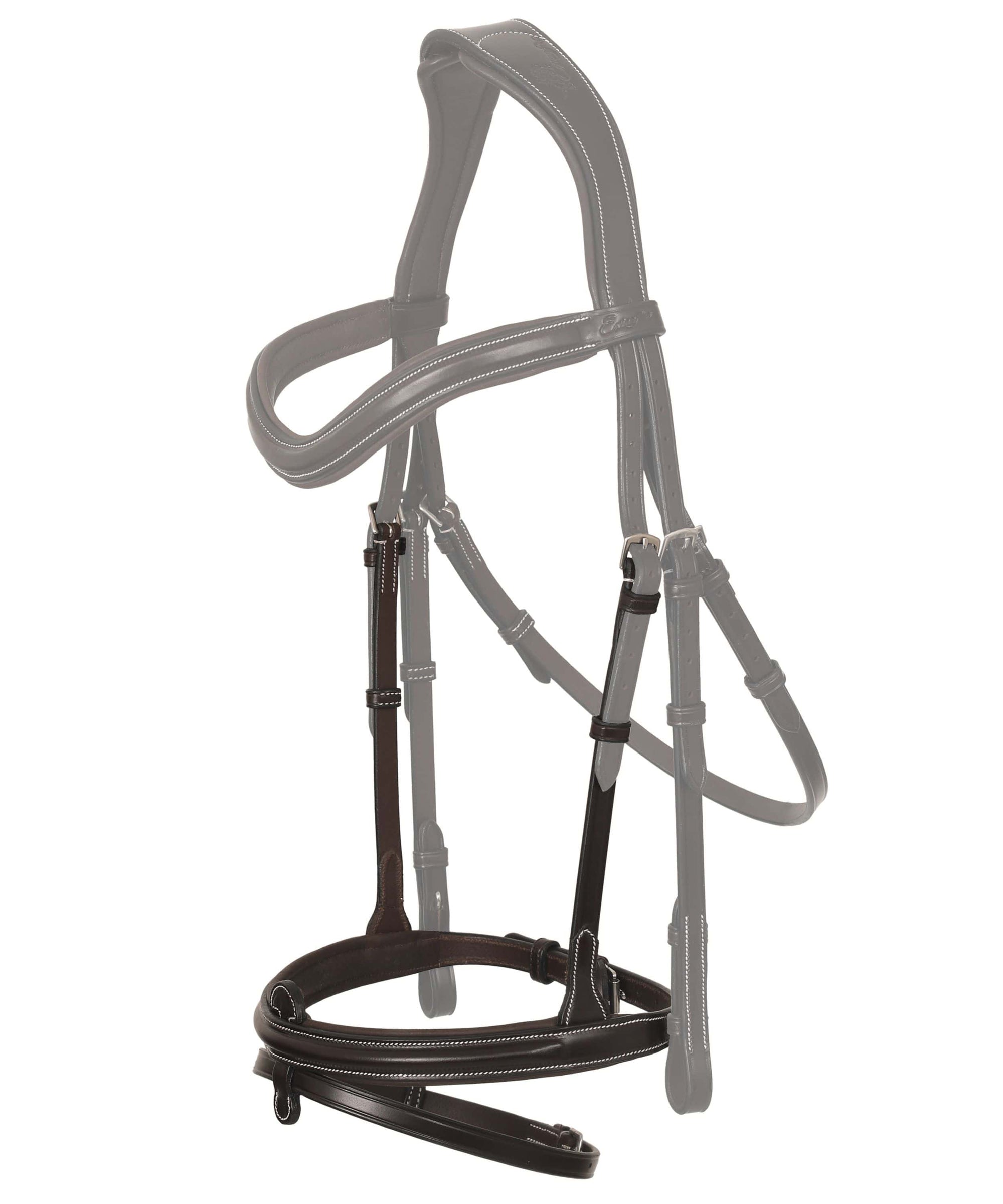 Replacement Noseband of ExionPro Detachable Flash New Thin Raised Bridle & Reins - HT Animal Supply