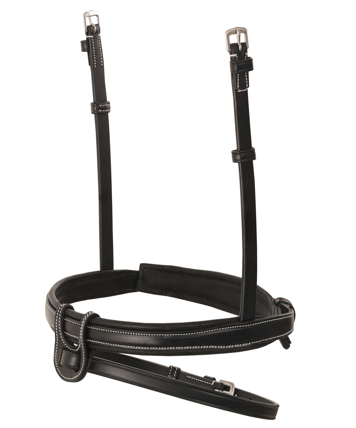 Replacement Noseband of ExionPro Fully Padded Snaffle Bridle with U Shaped Detachable Flash - HT Animal Supply