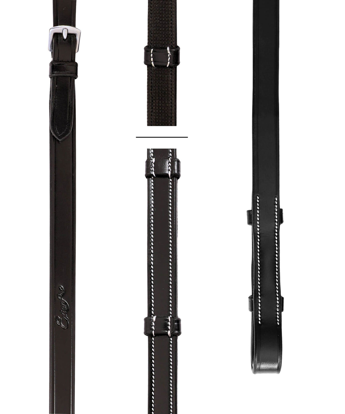 ExionPro Anatomical Combined Flash Bridle with Reins