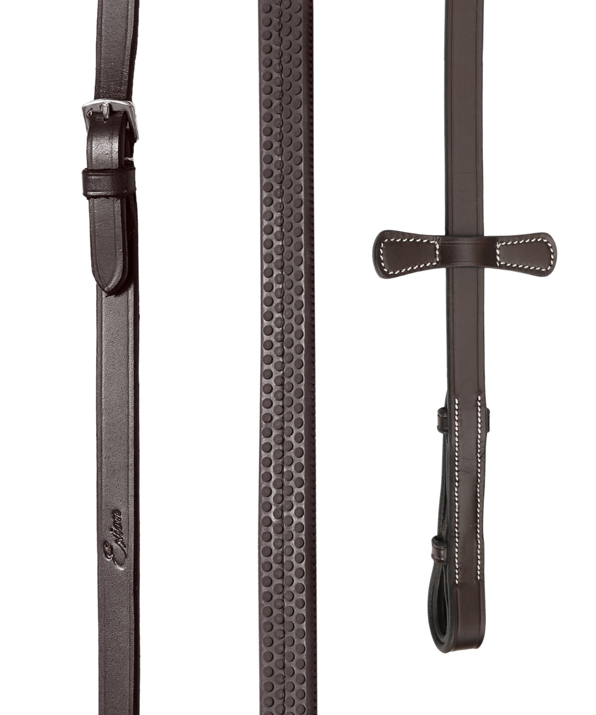 ExionPro Anti-Pressure Anatomic Jumping Raised Padded Fancy Wave Stitched Bridle