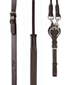 ExionPro Rope & Leather Draw Reins with Girth Ring