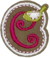 Curly Pink E - Patch