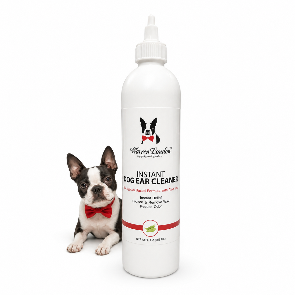 Instant Ear Cleaner For Dogs 4 oz or 12 oz - Removes Wax and Odor | HT Animal Supply