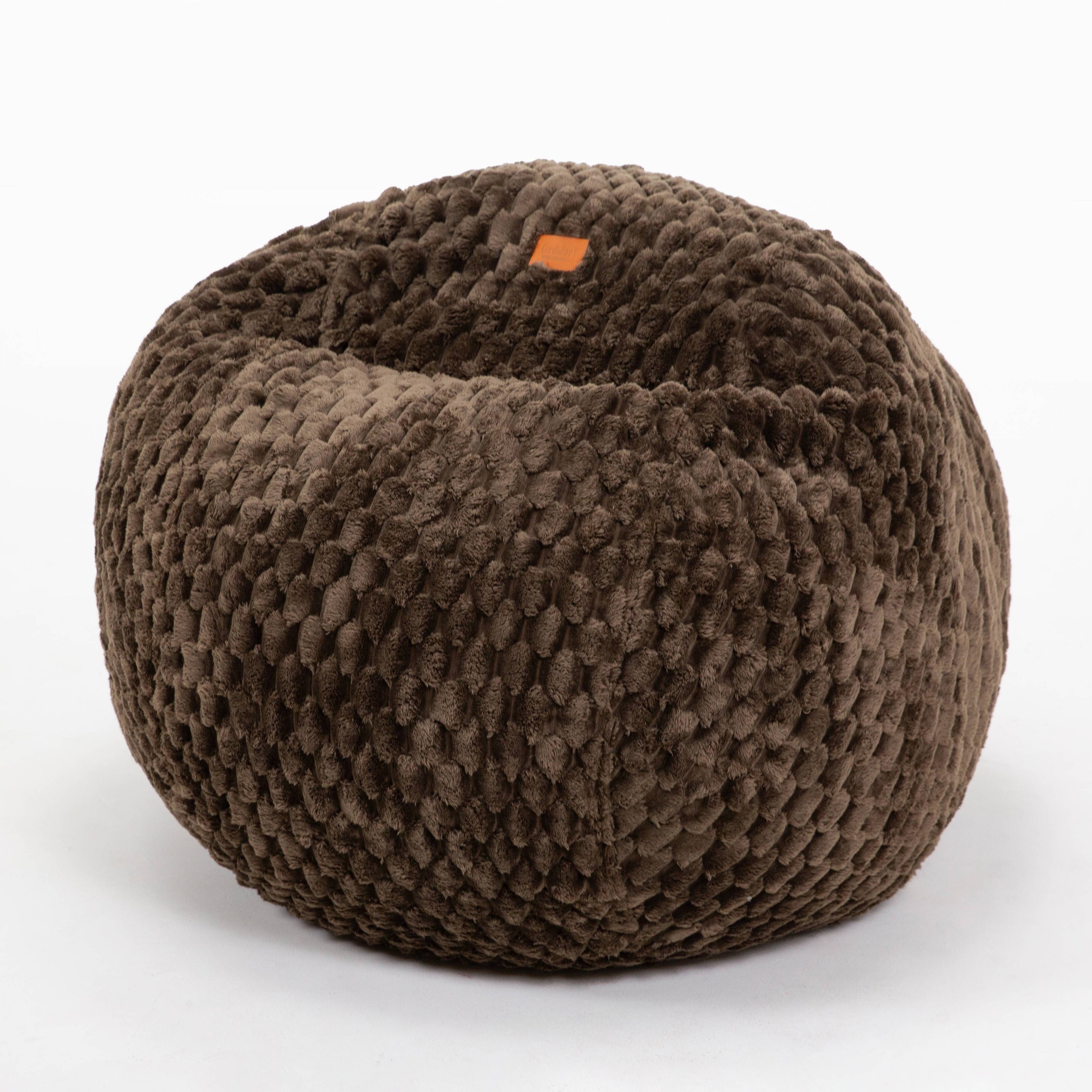 CordaRoy's King Cloud Fabric Convertible Bean Bag Chair