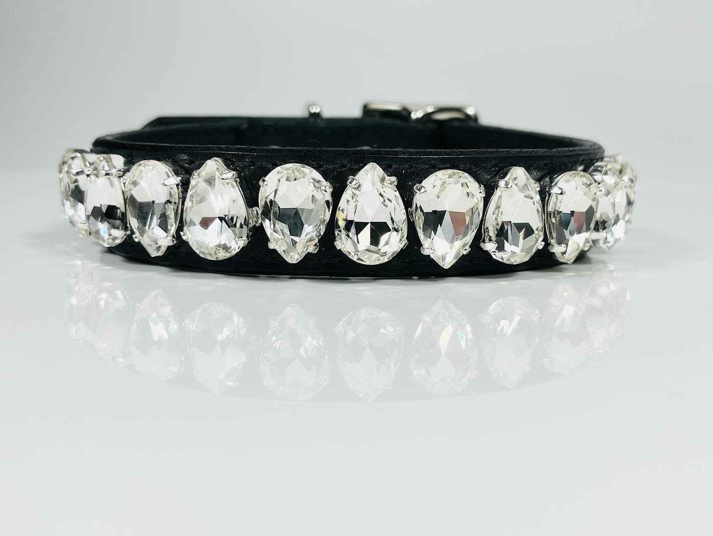 Easy Liz Dog Collar in Crystal