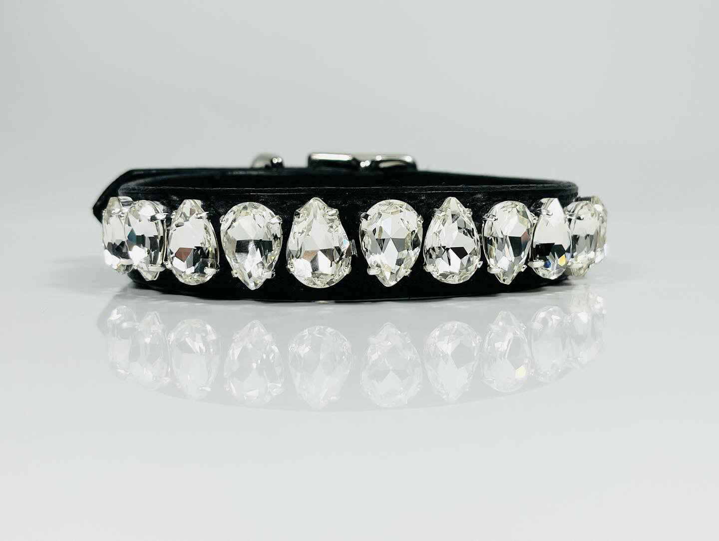 Easy Liz Dog Collar in Crystal
