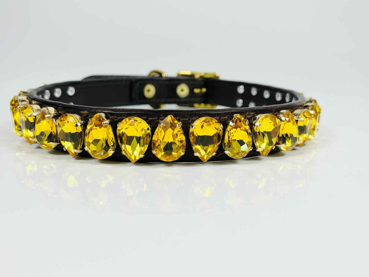 Easy Liz Dog Collar in Light Topaz