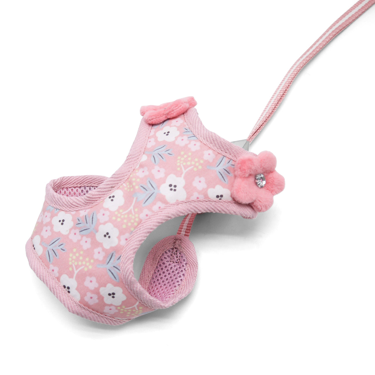 DOGO EasyGO Sweet Floral Dog Harness and Leash Set