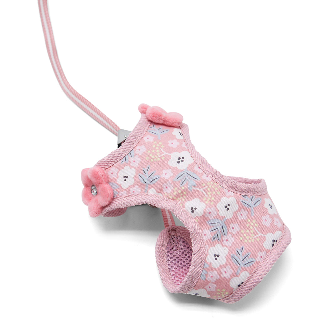 DOGO EasyGO Sweet Floral Dog Harness and Leash Set