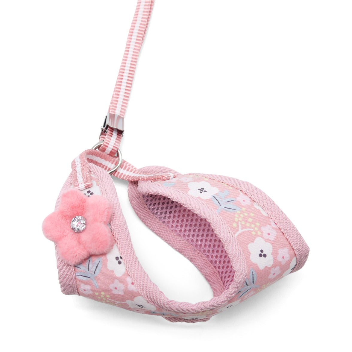 DOGO EasyGO Sweet Floral Dog Harness and Leash Set