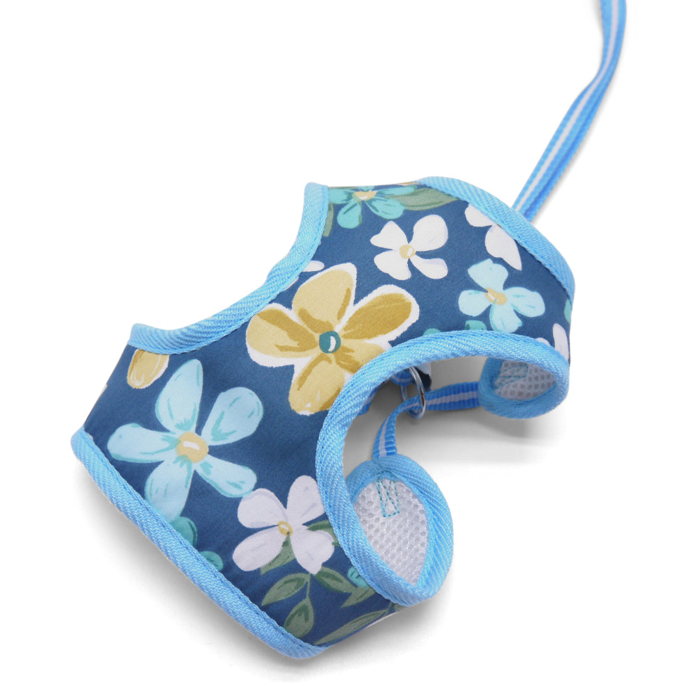 DOGO EasyGO Wildflower Dog Harness and Leash Set