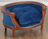 Blue French Style Antique Luxury Dog and Cat Bed