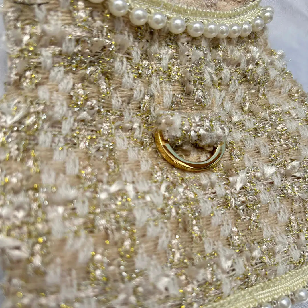 Envogue Dog Harness Pearl