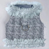 Hello Doggie Envogue Platinum Faux Fur Dog Harness