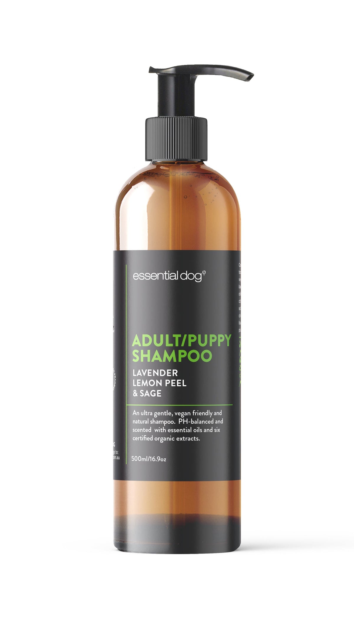 Puppy Shampoo: Lavender, Lemon Peel and Clary Sage (Adults & Puppies) 250ml