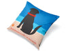 Up Country : Everything is Better at the Beach Throw Pillow