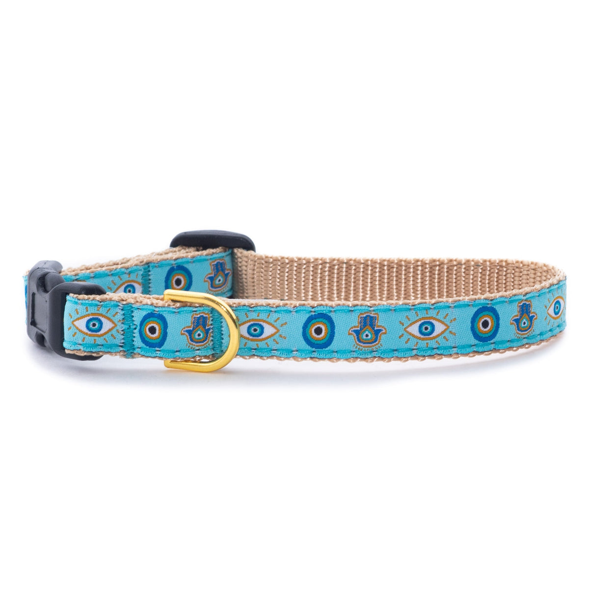 Up Country Evil Eye Small Breed Dog Collar